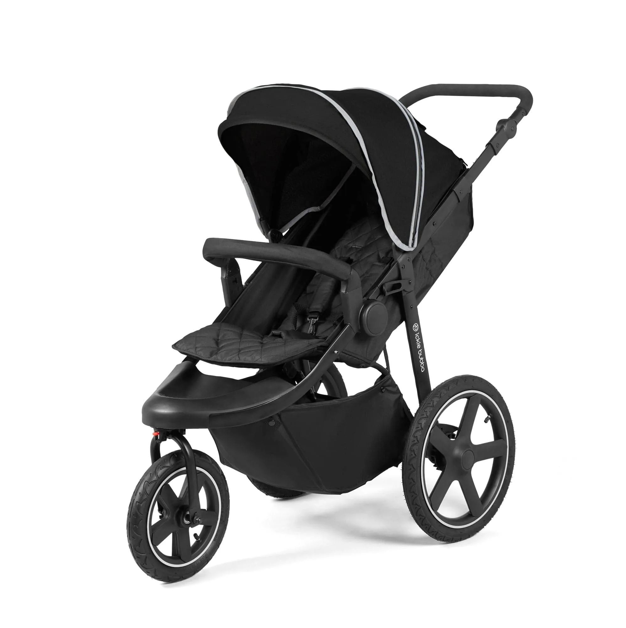 Ickle Bubba Venus Max Jogger Stroller - Black/Black