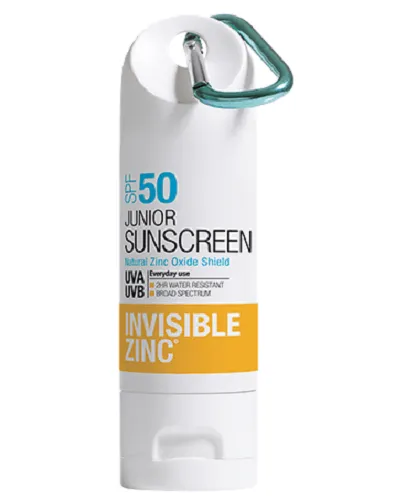 Invisible Zinc Junior Sunscreen SPF50  60 gm