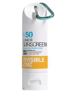 Invisible Zinc Junior Sunscreen SPF50  60 gm