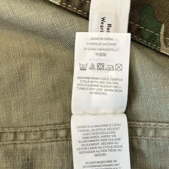 J Crew Camouflage Jacket/XXSmall
