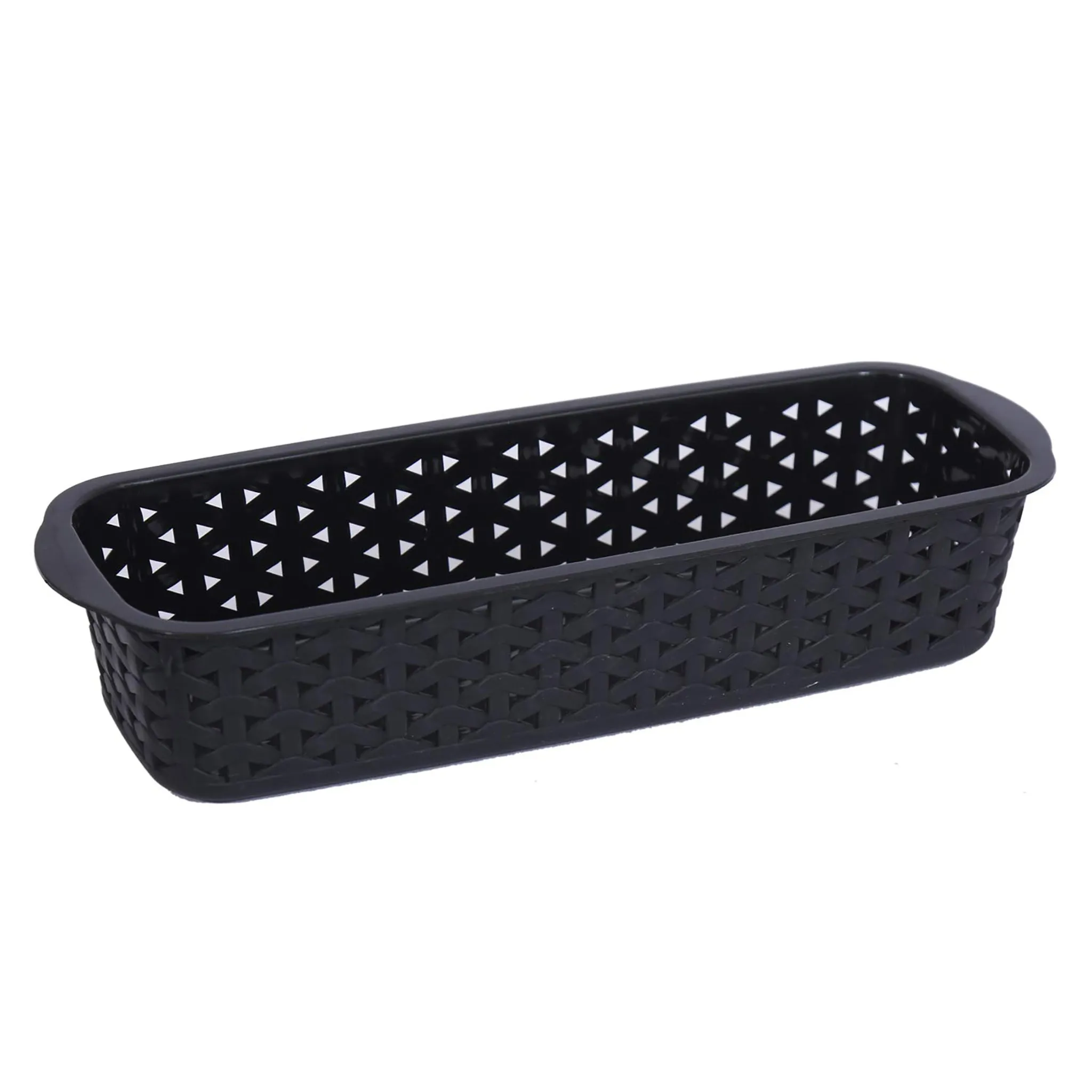 Jaypee Plus Desk Organizer, Plastic, Combo of 5, Black