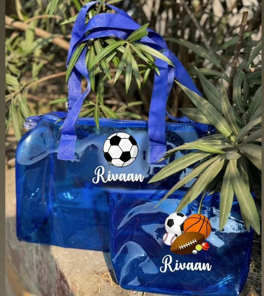 Jelly Gym Bags and Wet Pouch