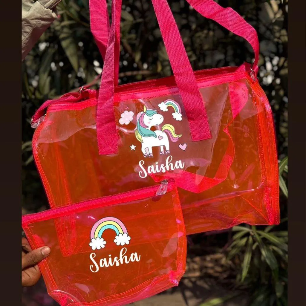 Jelly Gym Bags and Wet Pouch