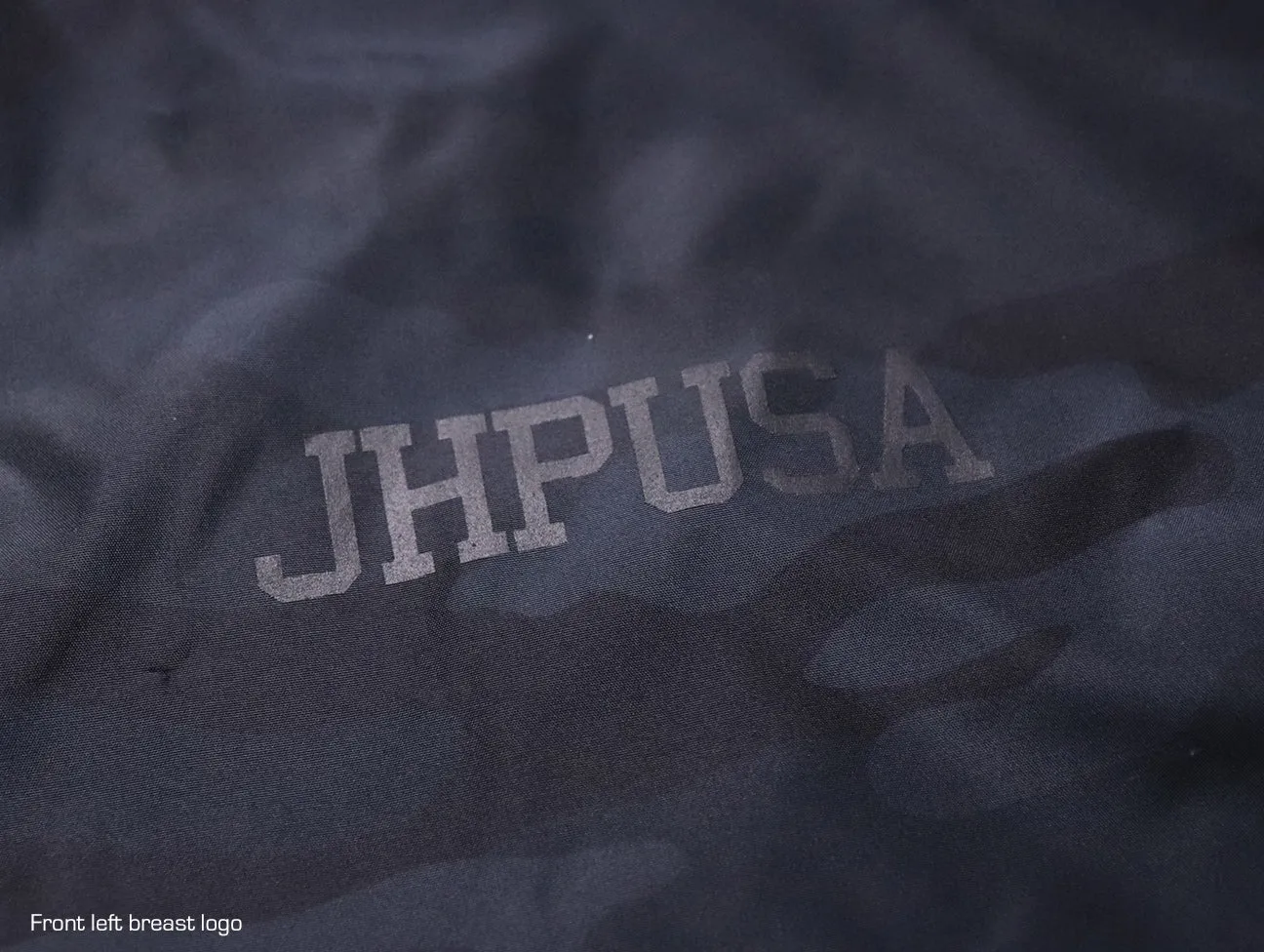 JHPUSA Windbreaker Anorak Jacket - Black Camo