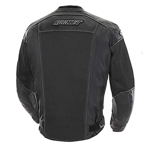 Joe Rocket Men’s Phoenix 6.0 Black Mesh Armor Jacket