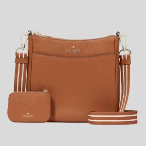 KATE SPADE Rosie North South Swingpack Crossbody Bag Warm Ginger RB-KF087