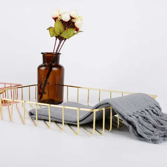 Keii Gold Lined Document Tray