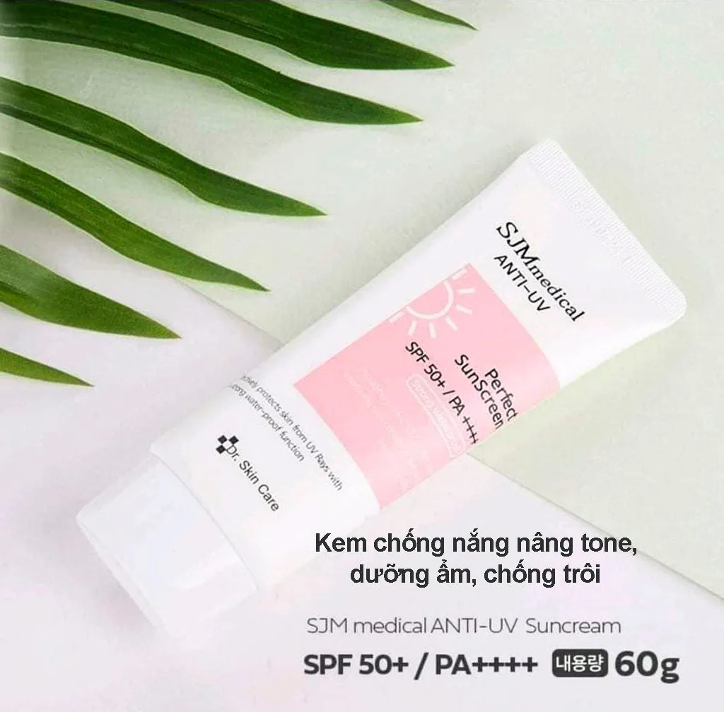 Kem Chống Nắng SJM Medical Anti UV Perfect SPF50  60ml