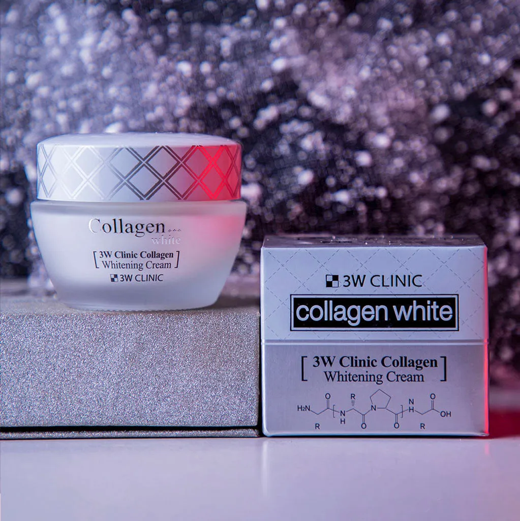Kem Dưỡng Trắng 3W Clinic Collagen Whitening Cream 60ml