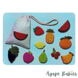 King Dam Felt Bags - Fruits