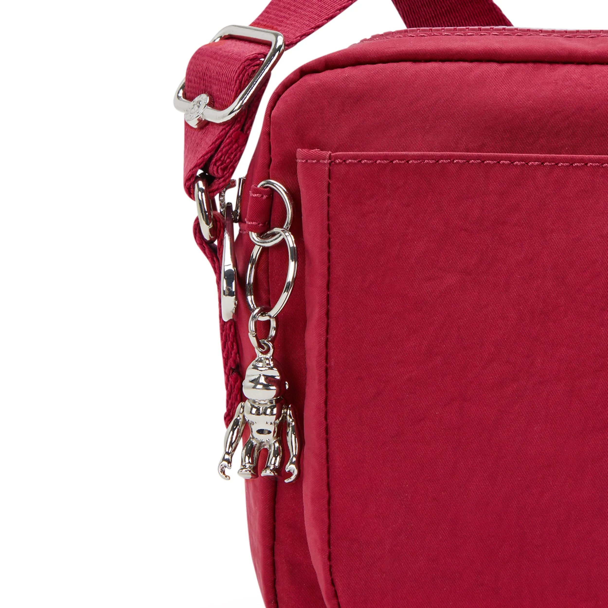 Kipling Abanu M Red Red Wine Medium Crossbody Bag I6847-6SE