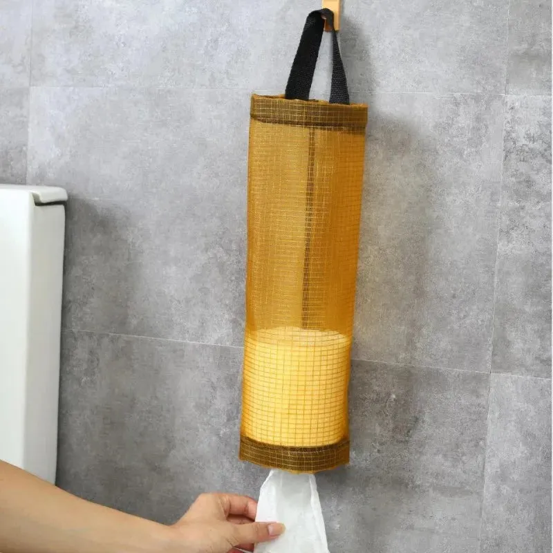 Kitchen Plastic Bag Hanging Organizer (3pcs set)