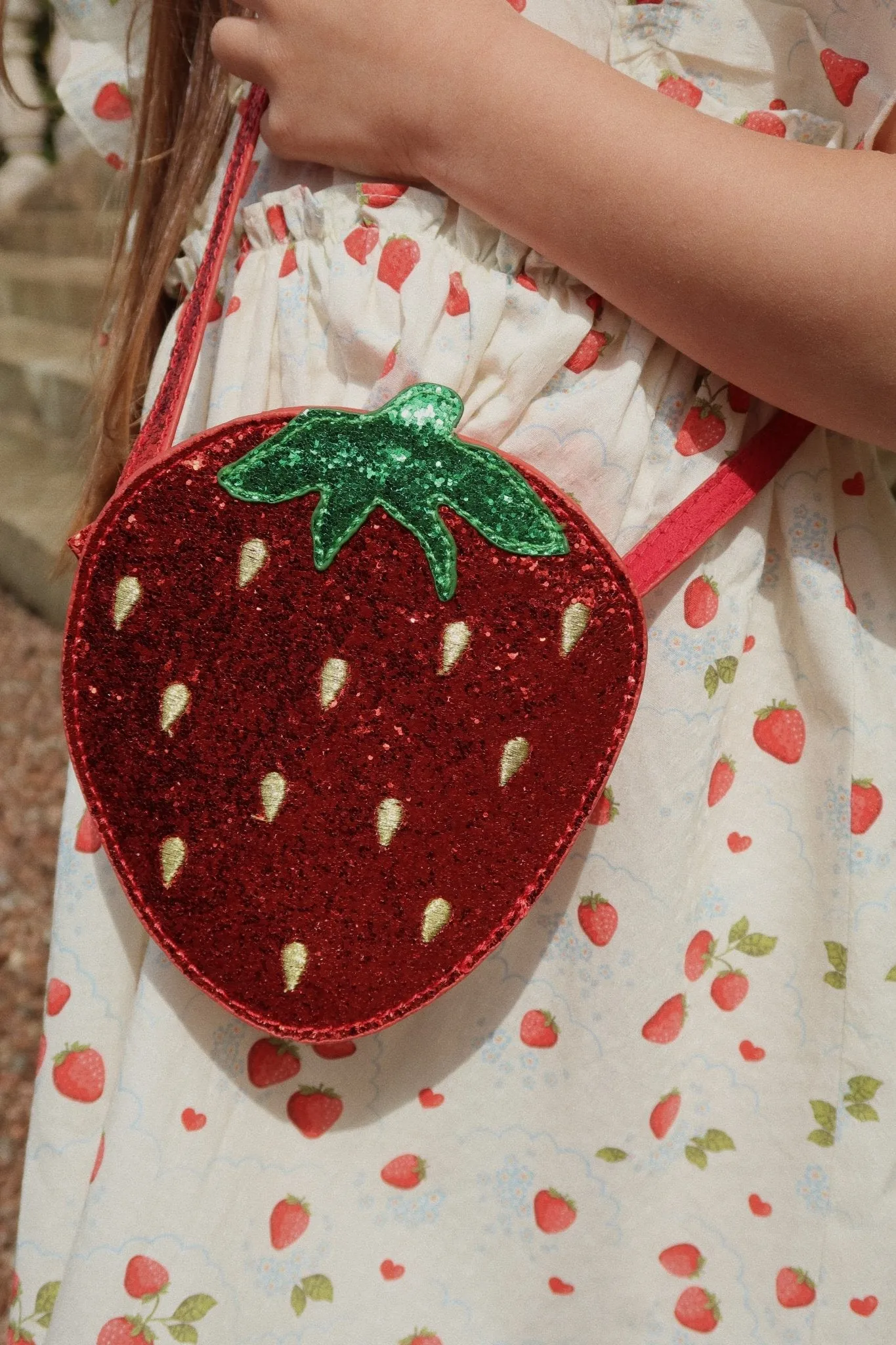 Konges Slojd Tut Strawberry Shoulder Bag