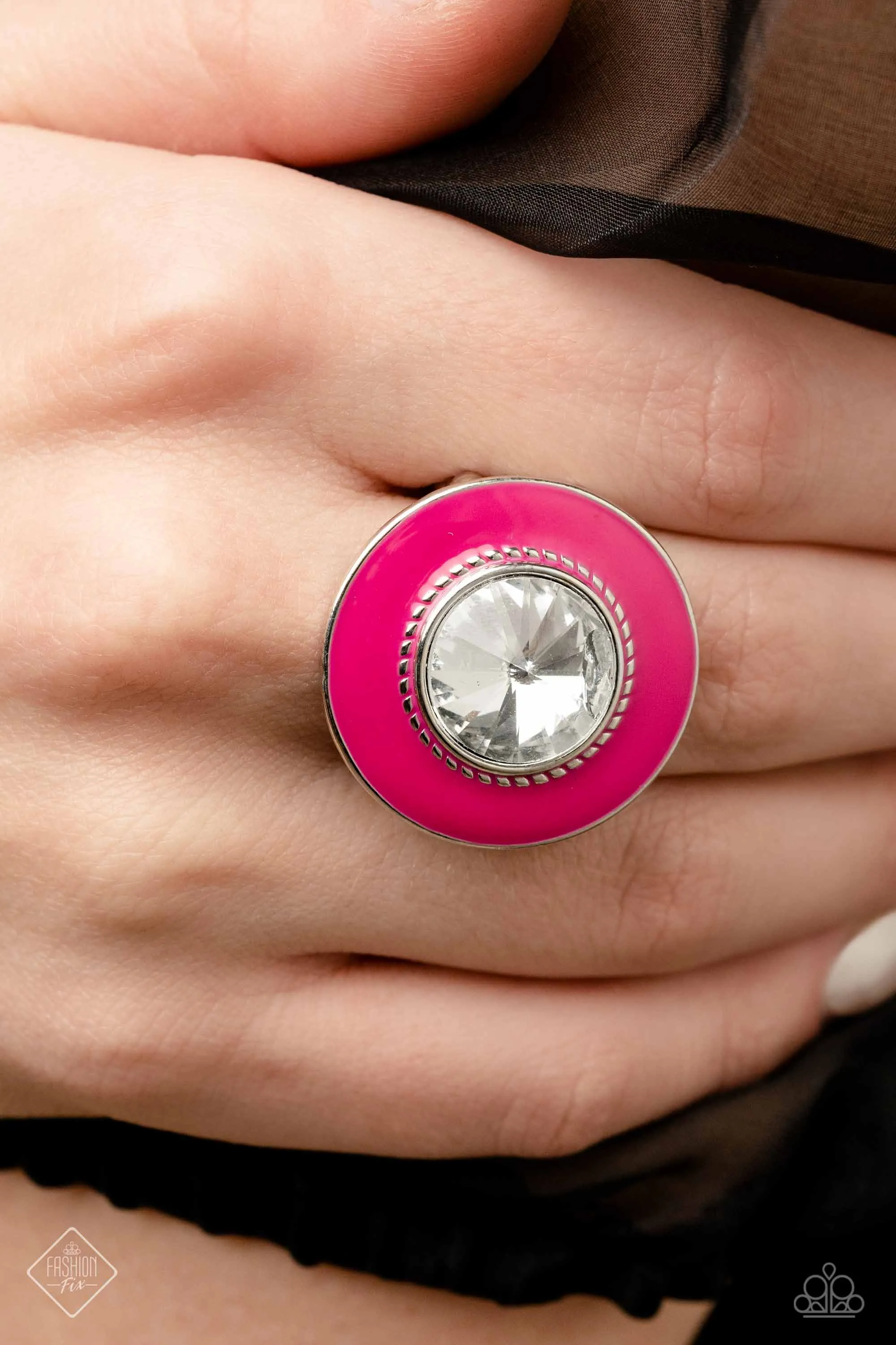 Ladylike Levity - Pink Ring - January 2023 Fashion Fix