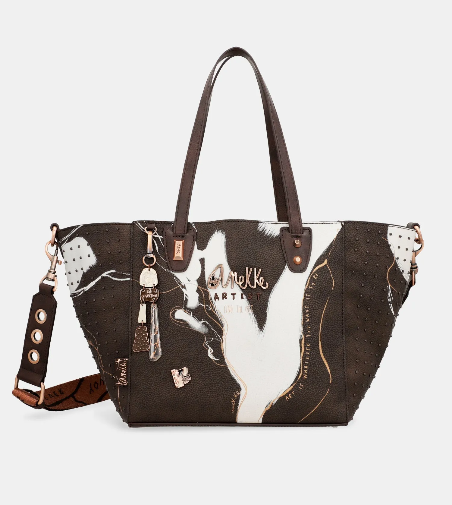 Large brown shopper Nature Shodō