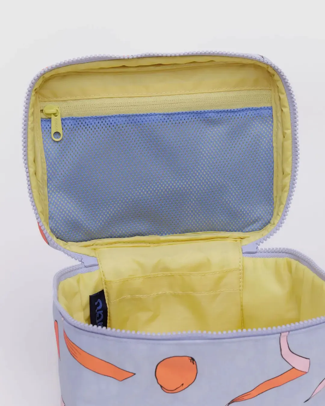 Large Cosmetic Case Apricots & Ribbons | Baggu