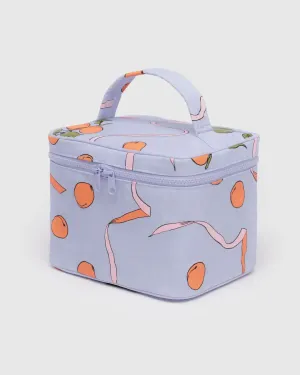 Large Cosmetic Case Apricots & Ribbons | Baggu