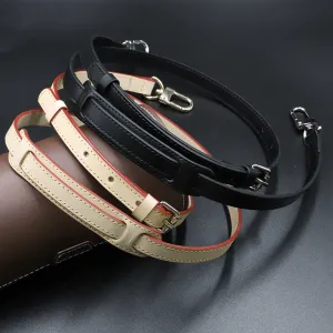 Leather Gasket Bag with Shoulder Strap Accessories