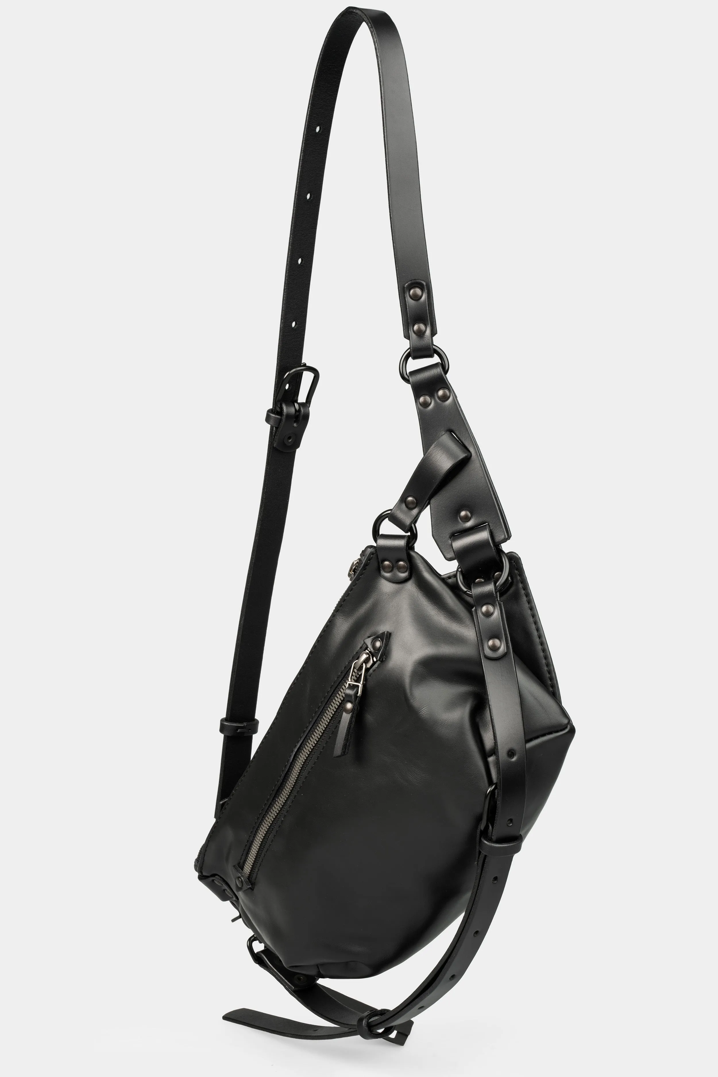 Lemos crossbody cow leather bag