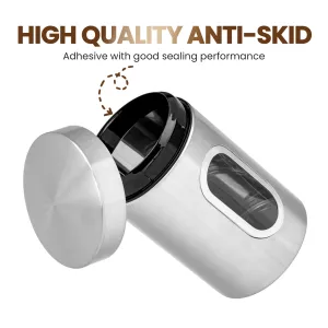 LFCONNECT Metal/ kitchen canisters Set, jar for kitchen, moisture-proof (Set of 3)