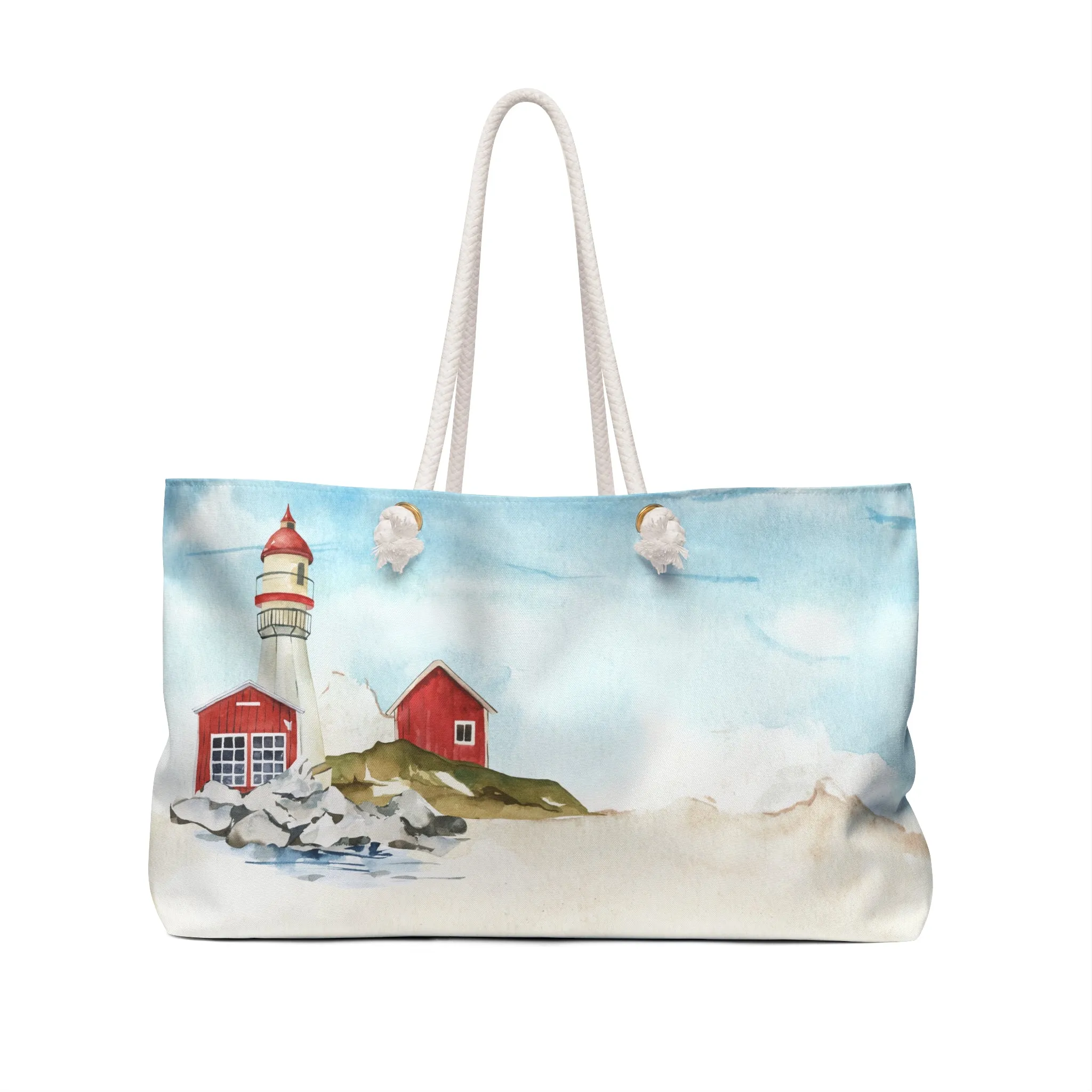 Lighthouse Beach Weekender Bag