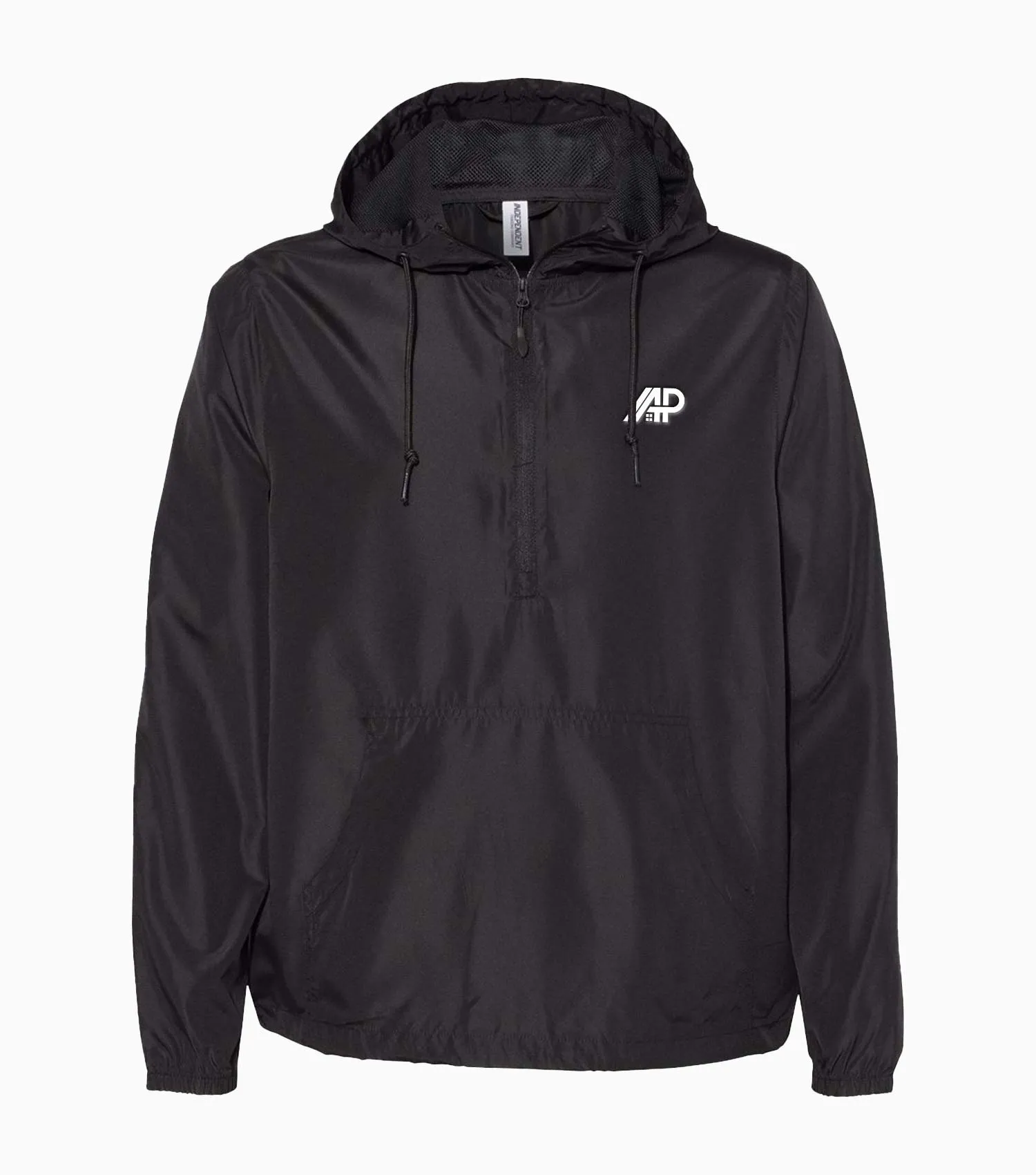 Lightweight Quarter-Zip Windbreaker Pullover Jacket