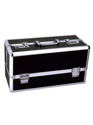 LOCKABLE VIBRATOR CASE LARGE BLACK