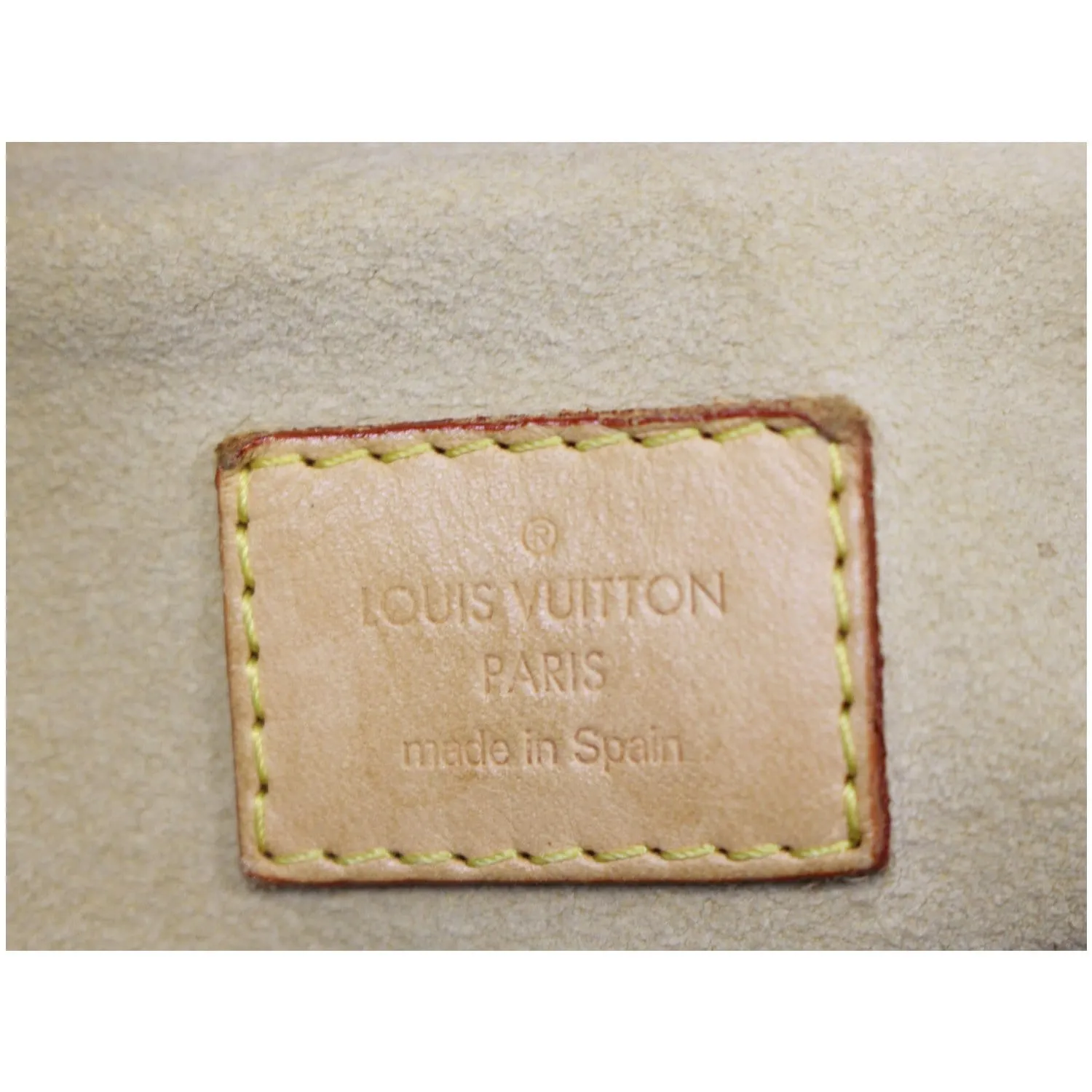 LOUIS VUITTON Artsy MM Monogram Canvas Shoulder Bag Brown