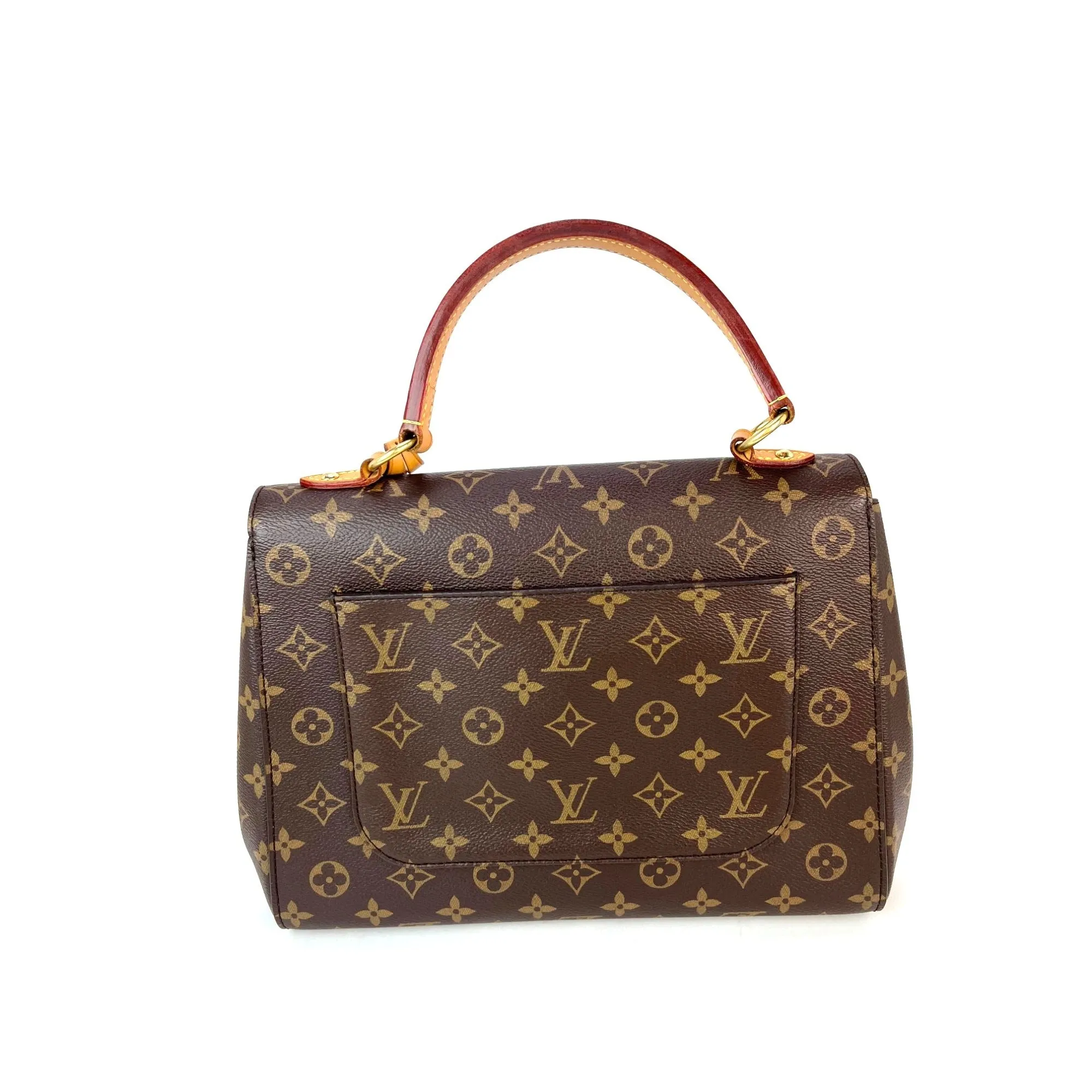 Louis Vuitton Cluny MM Monogram Top Handle Shoulder Bag