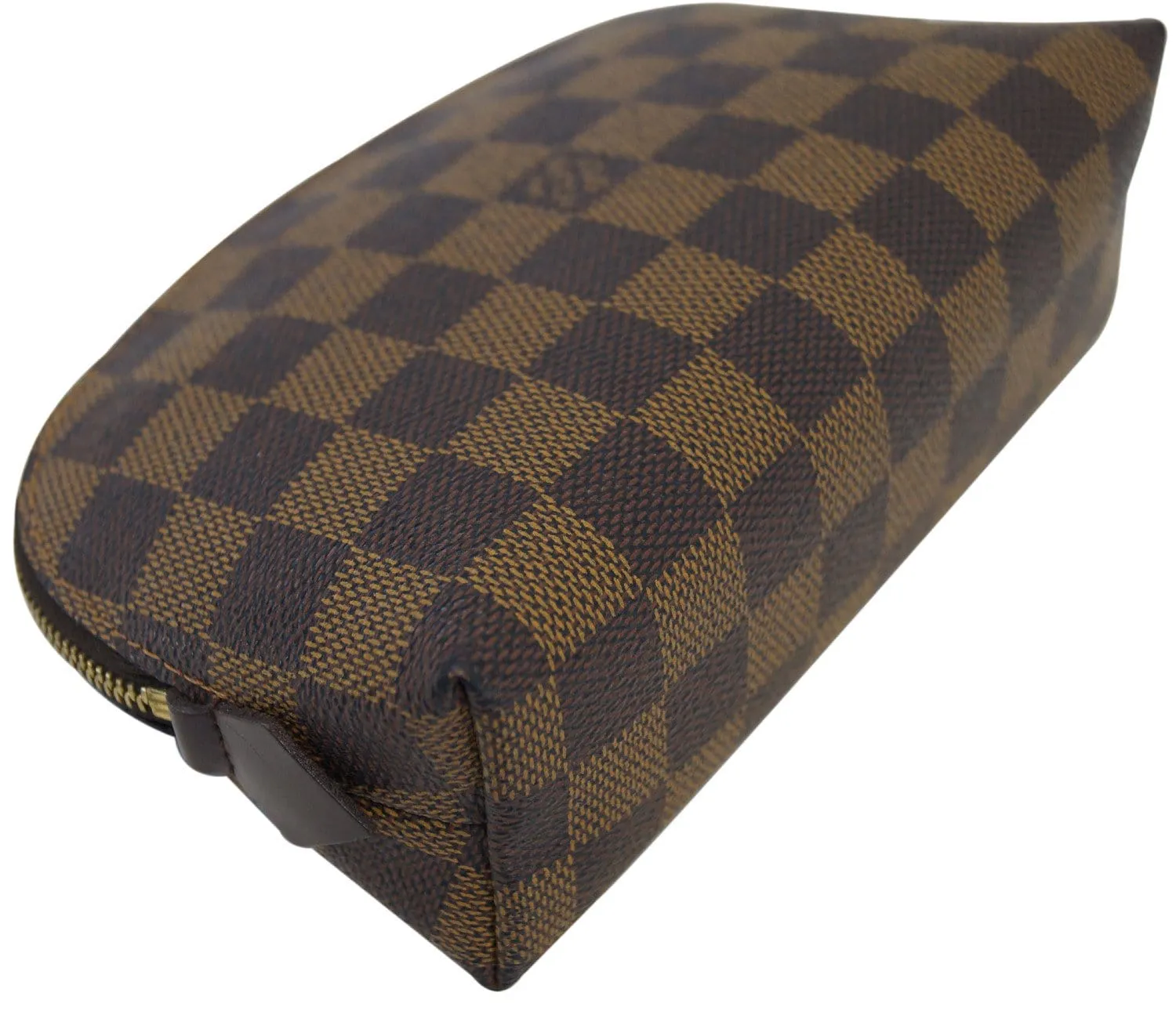 LOUIS VUITTON Damier Ebene Pochette Cosmetic Pouch