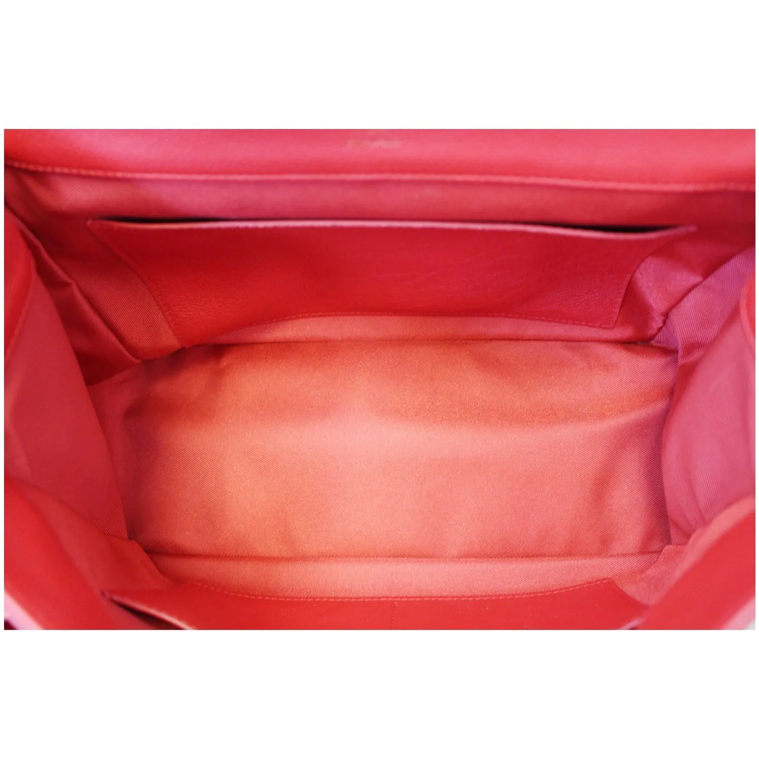 LOUIS VUITTON Lockme PM Calfskin Leather Shoulder Bag Rouge