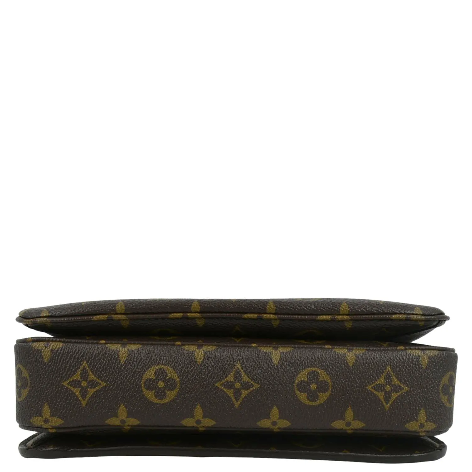 LOUIS VUITTON Metis Pochette Monogram Canvas Crossbody Bag Brown