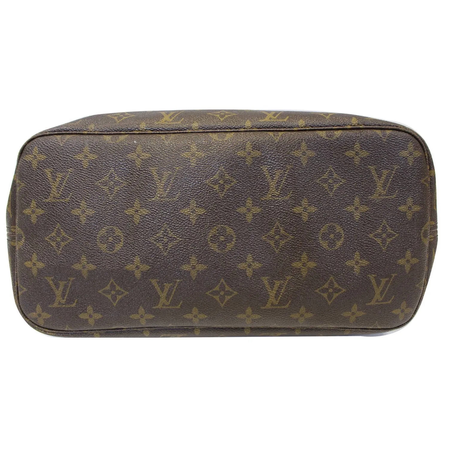 LOUIS VUITTON Neverfull MM Monogram Canvas Brown Tote Shoulder Bag