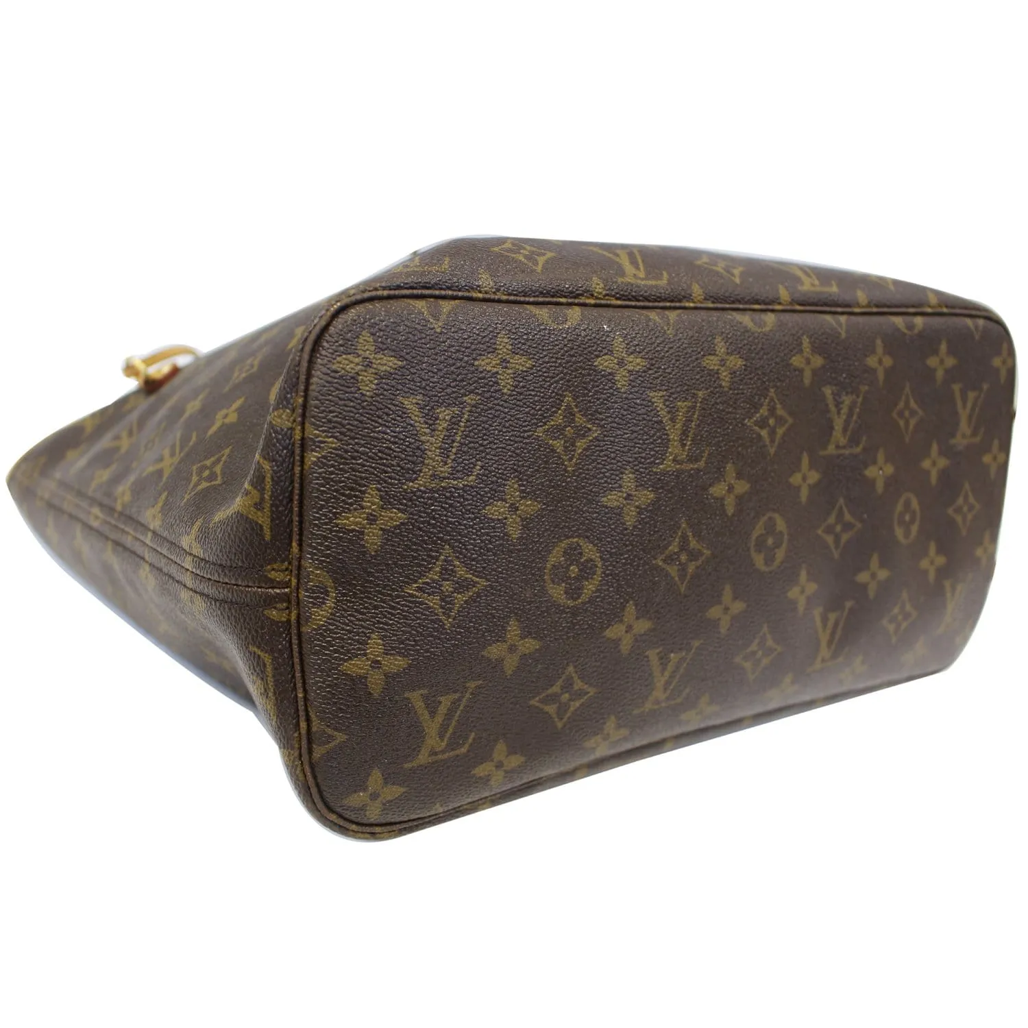 LOUIS VUITTON Neverfull MM Monogram Canvas Brown Tote Shoulder Bag