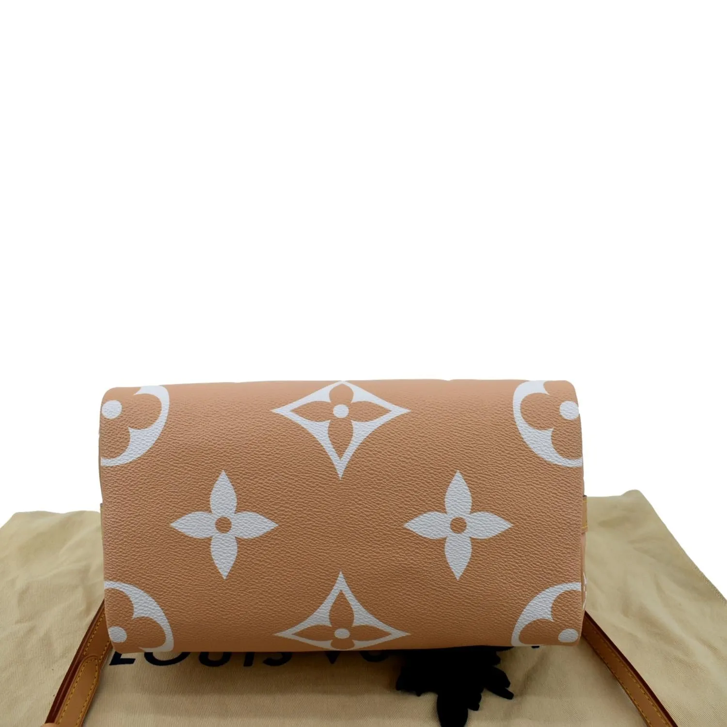 LOUIS VUITTON Speedy Bandouliere 25 By The Pool Giant Monogram Shoulder Bag Brume