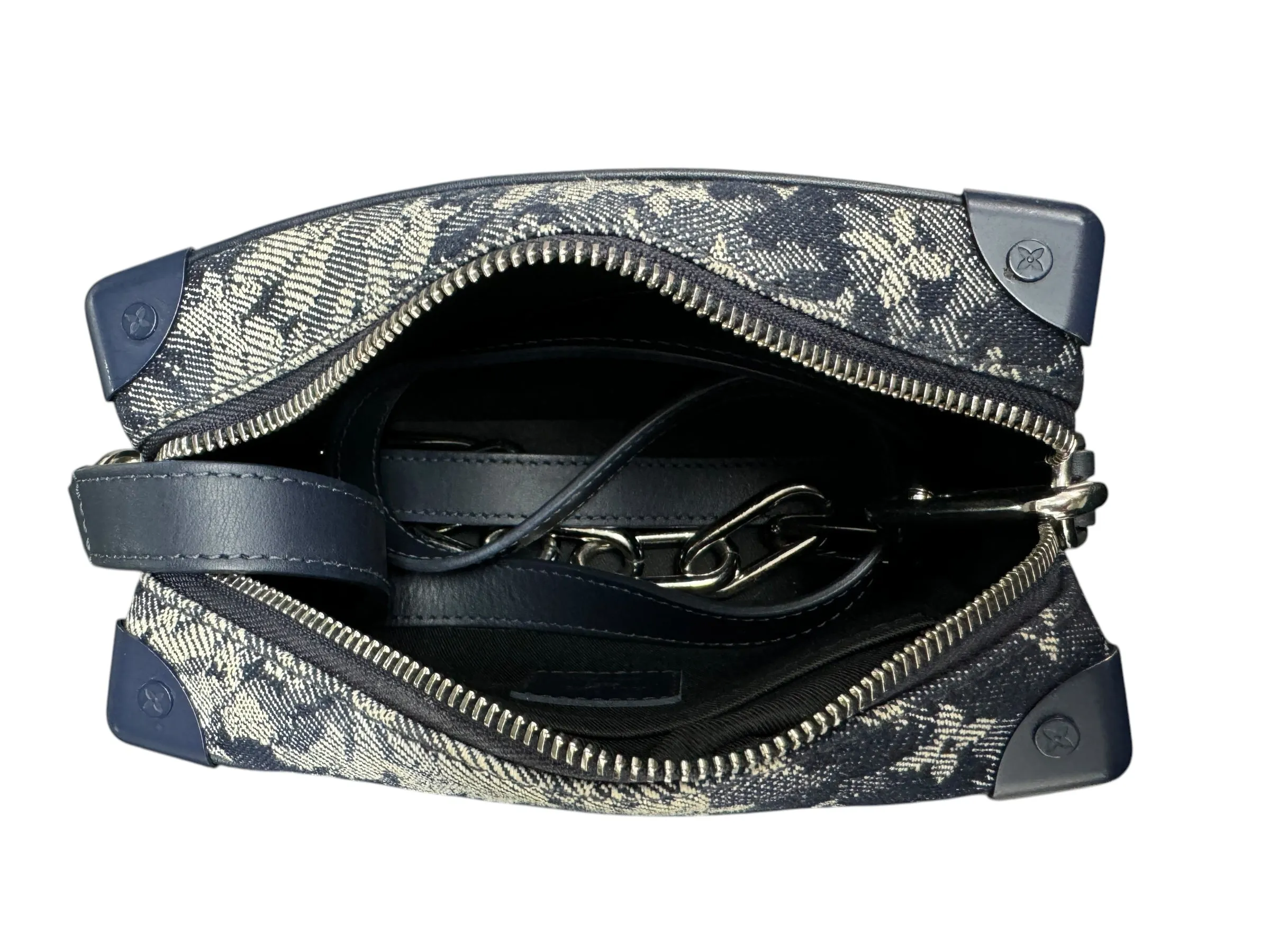 Louis Vuitton - Tapestry Mini Soft Trunk in Blue Monogram 1406820