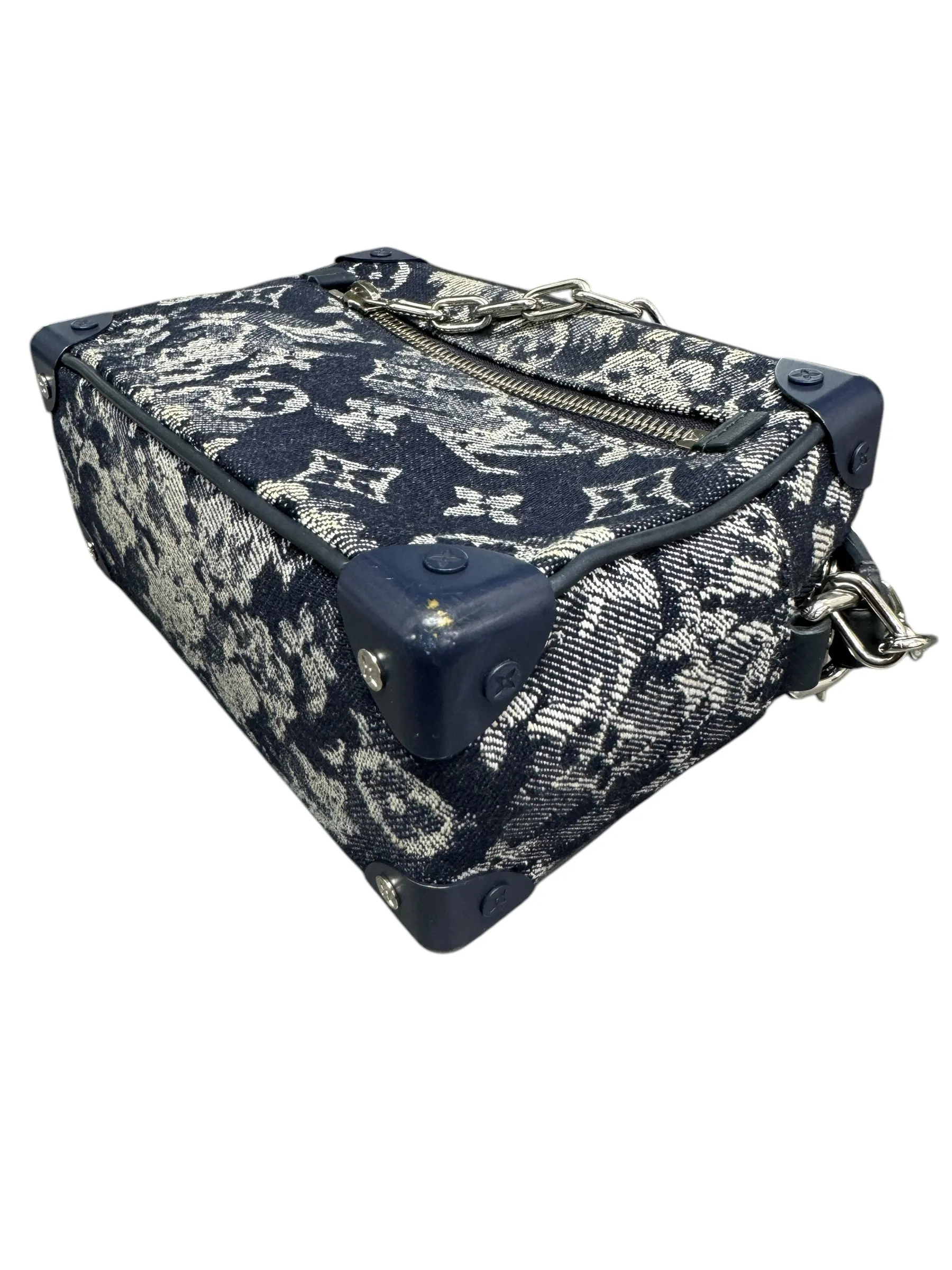 Louis Vuitton - Tapestry Mini Soft Trunk in Blue Monogram 1406820