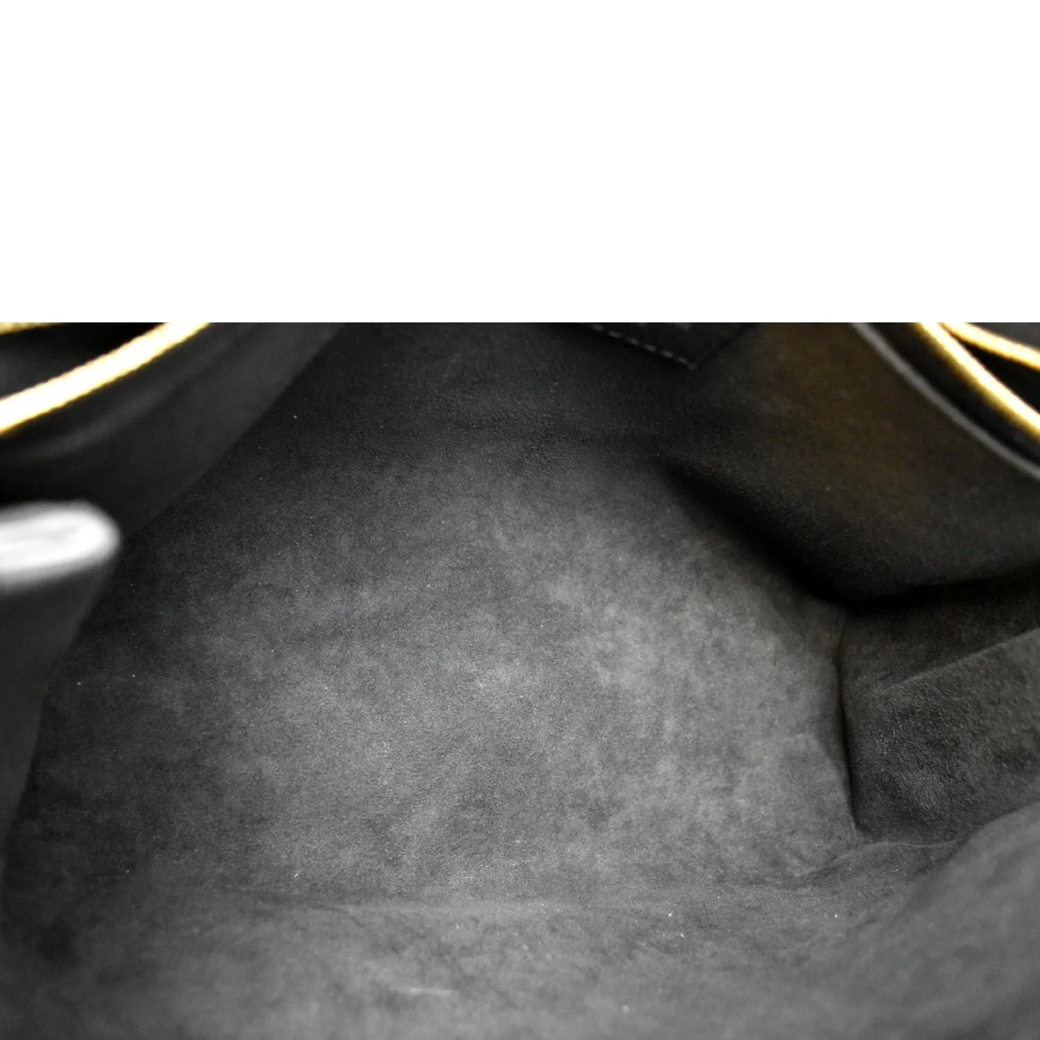 LOUIS VUITTON Vavin PM Monogram Empreinte Leather Shoulder Bag Black