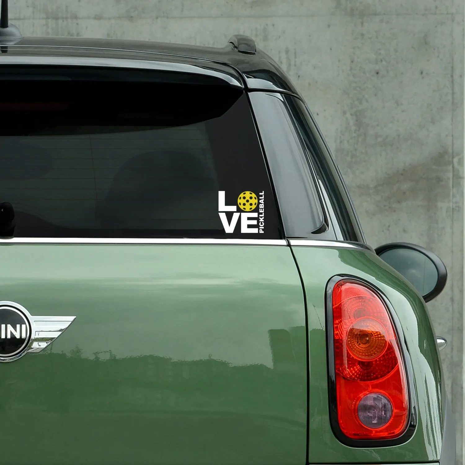 LOVE Pickleball Decal - Bumper Sticker