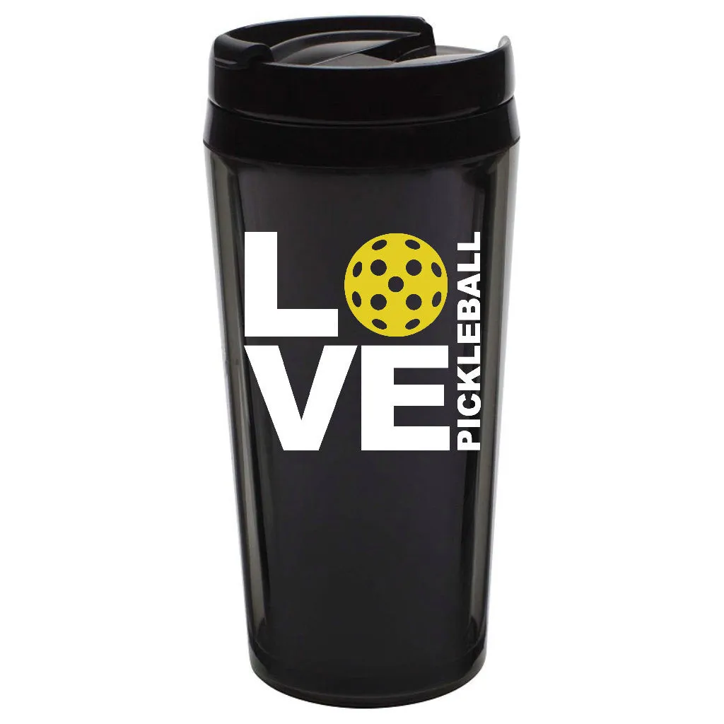 LOVE Pickleball Decal for your Yeti / Camelbak Water Bottle - Water Bottle Pickleball Decal