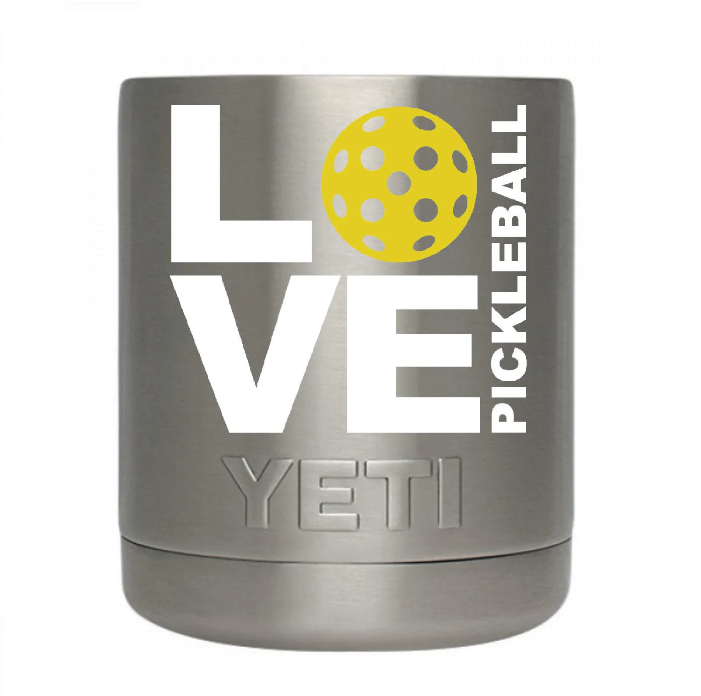 LOVE Pickleball Decal for your Yeti / Camelbak Water Bottle - Water Bottle Pickleball Decal