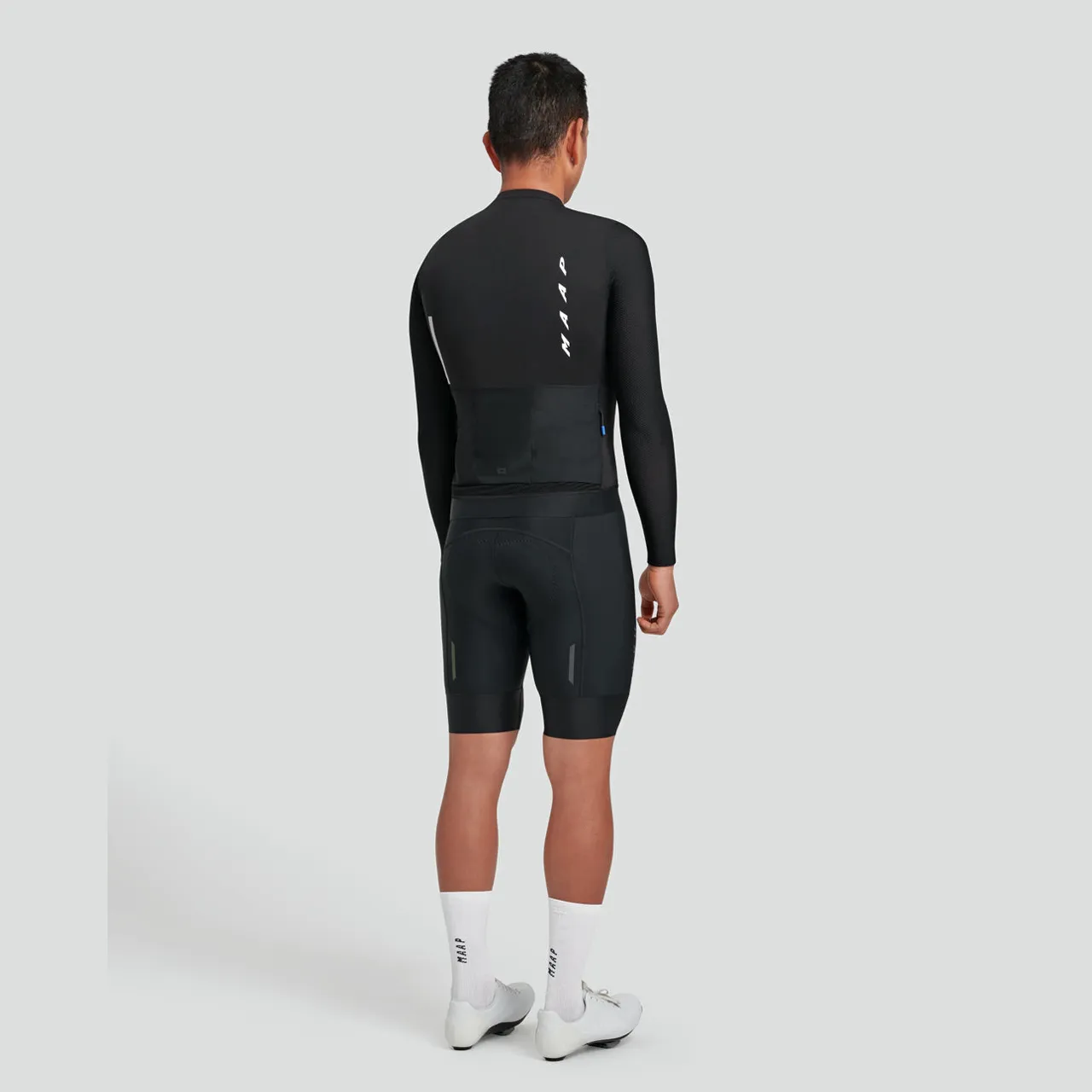MAAP Evade Pro Base LS Jersey 2.0 - Black