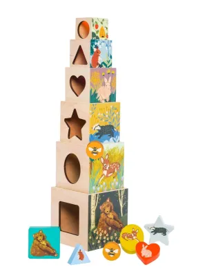 Manhattan Toy - Enchanted Forest Stacking Blocks