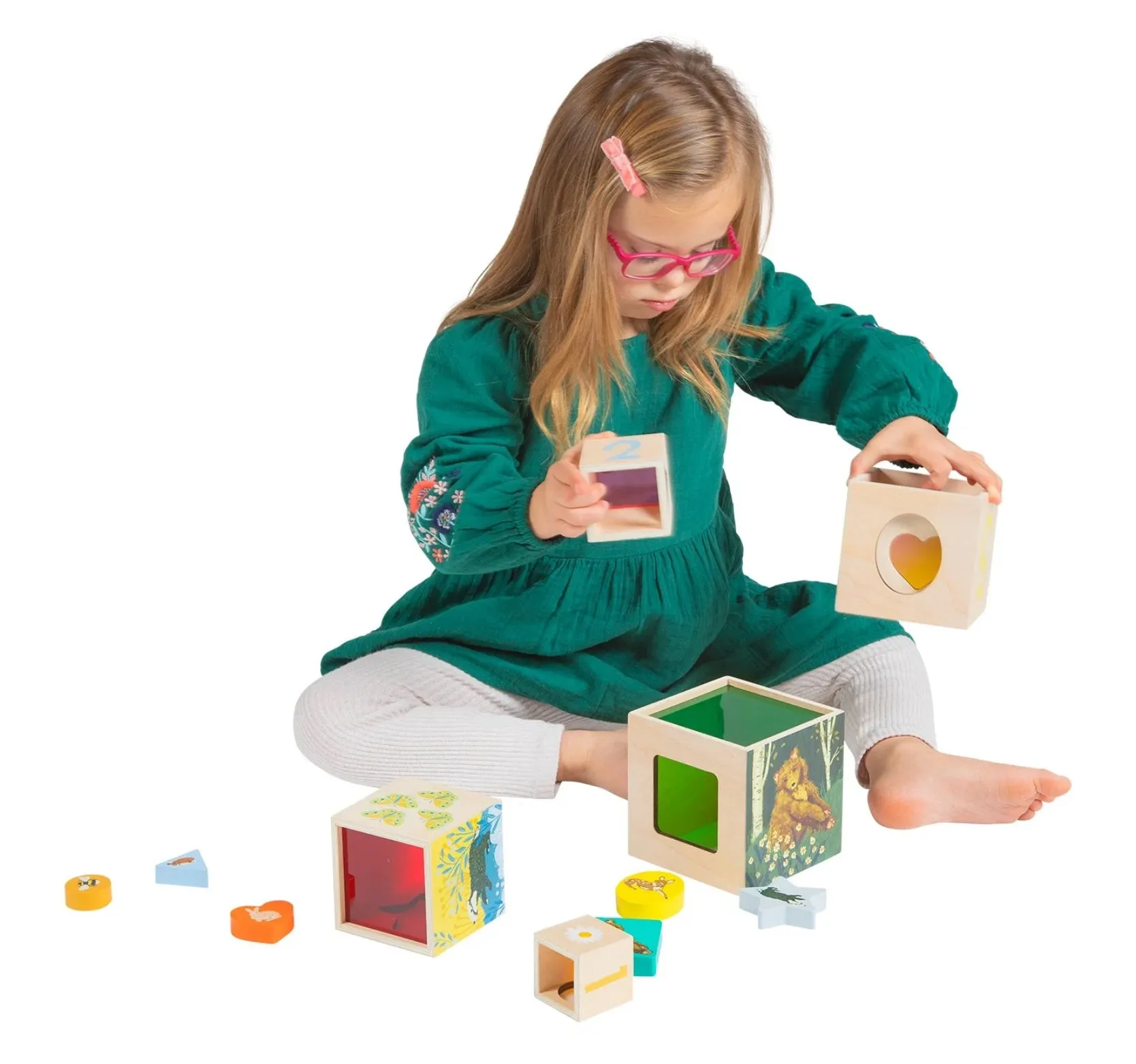 Manhattan Toy - Enchanted Forest Stacking Blocks
