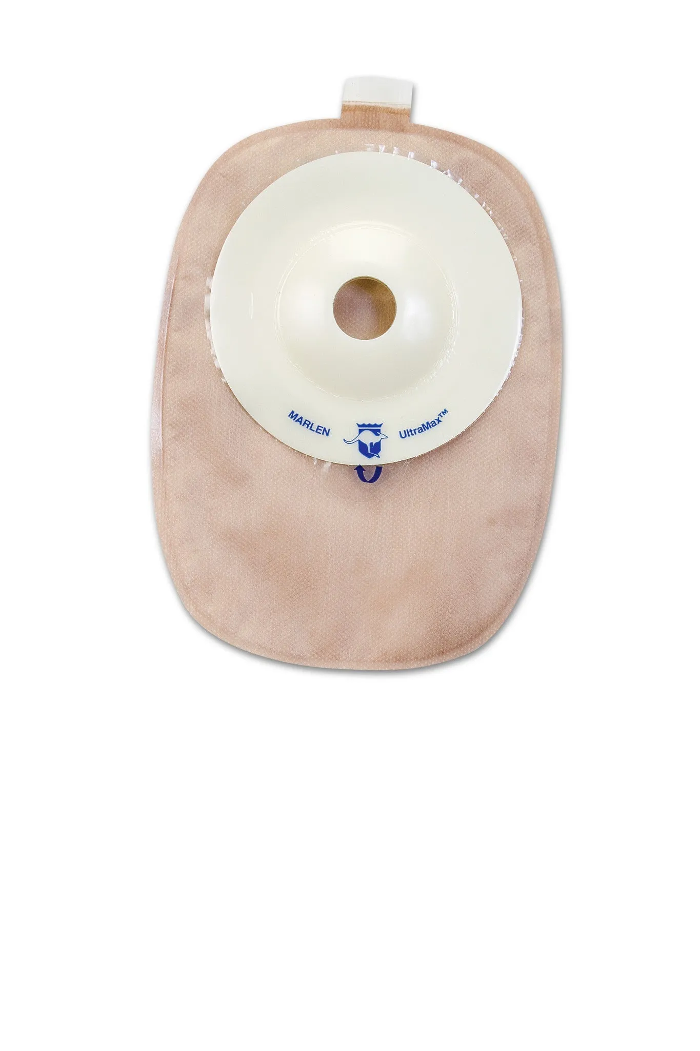 Marlen UltraMax One-Piece Closed Pouch, AquaTack Hydrocolloid Barrier, Shallow Convexity, Box of 5