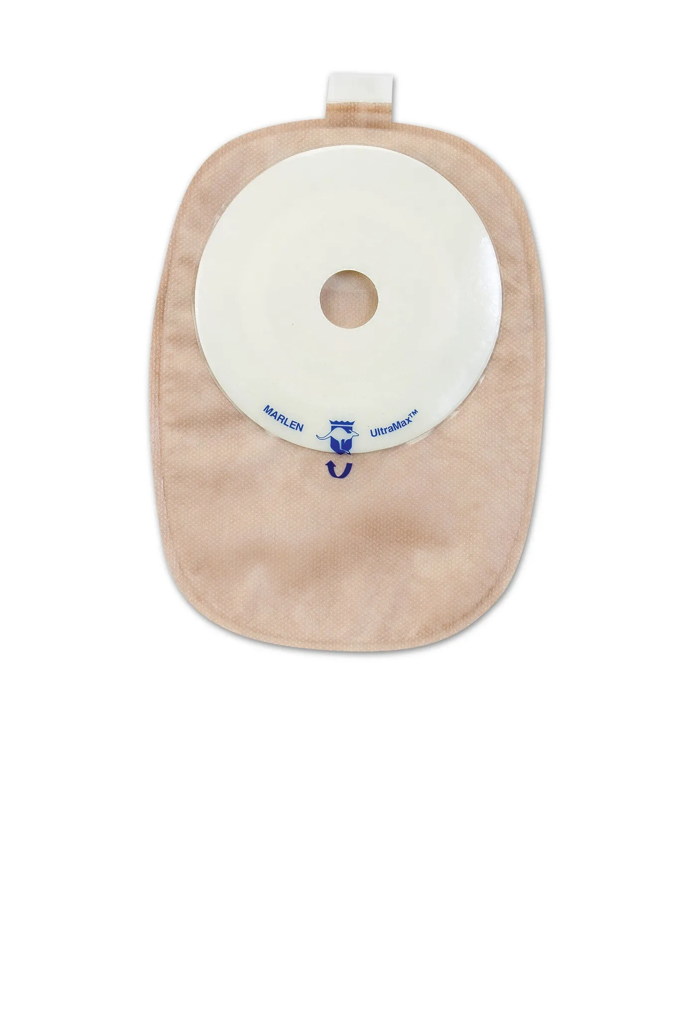 Marlen UltraMax One-Piece Closed Pouch with AquaTack Hydrocolloid Barrier, Flat (No Convexity), Box of 5