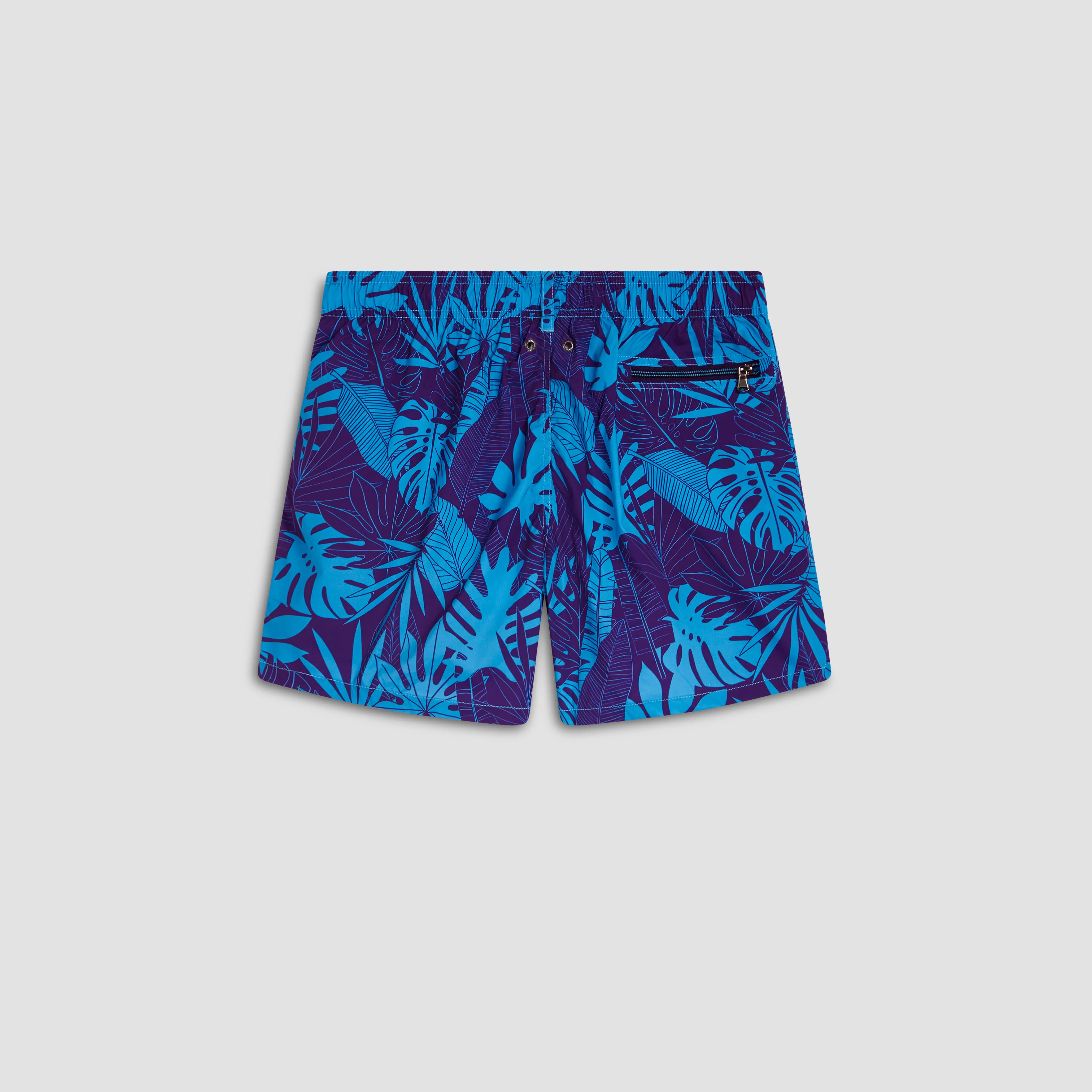 Max Tropical Leaves Swim Trunks