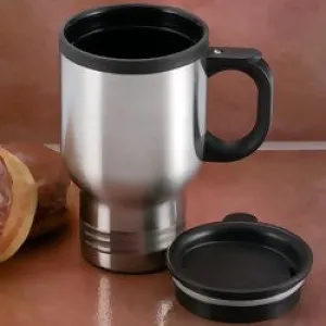 Maxam 14 ounce Stainless Steel Travel Mug Free Shipping
