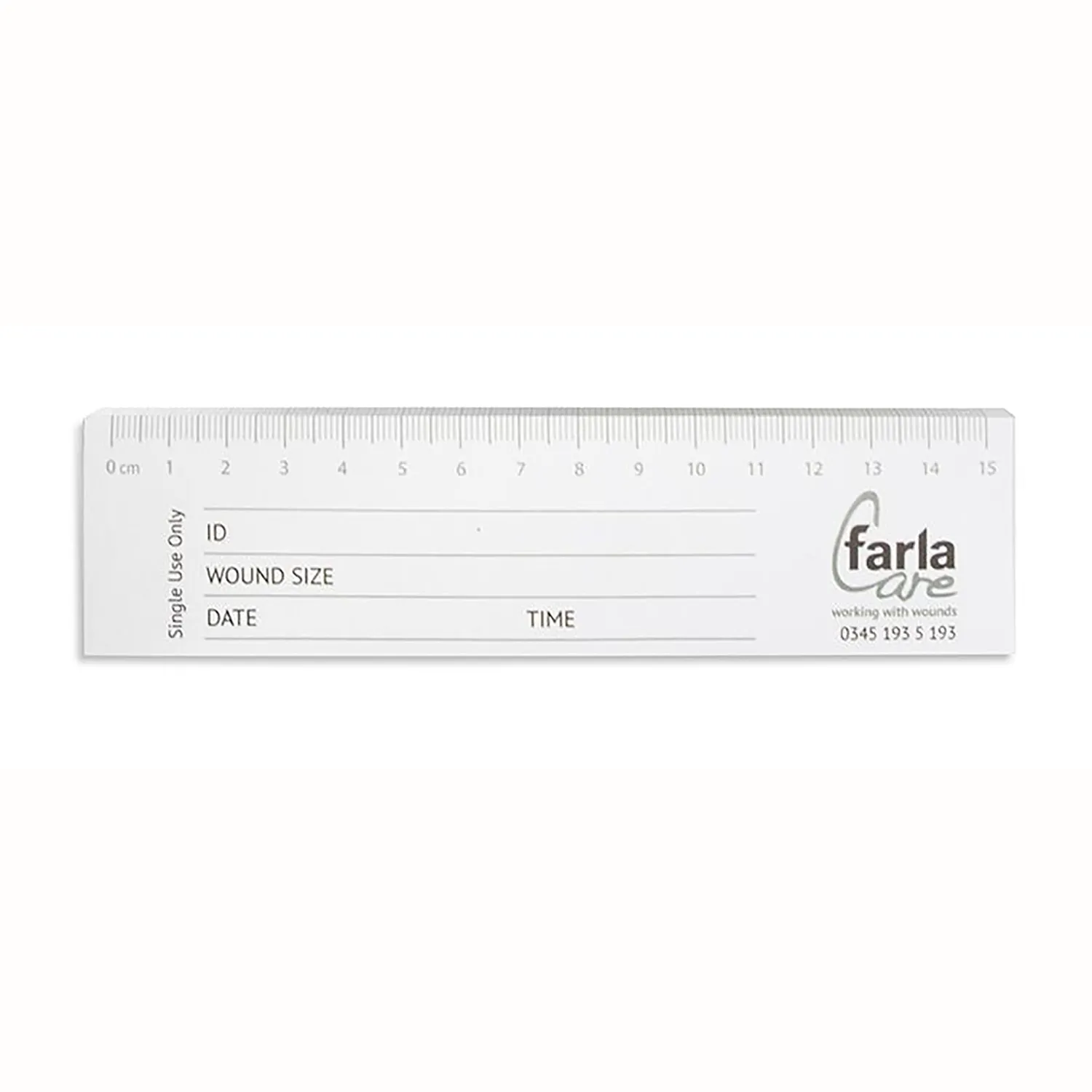 MediTape Woundcare Tape Measure Pad | 50 sheets