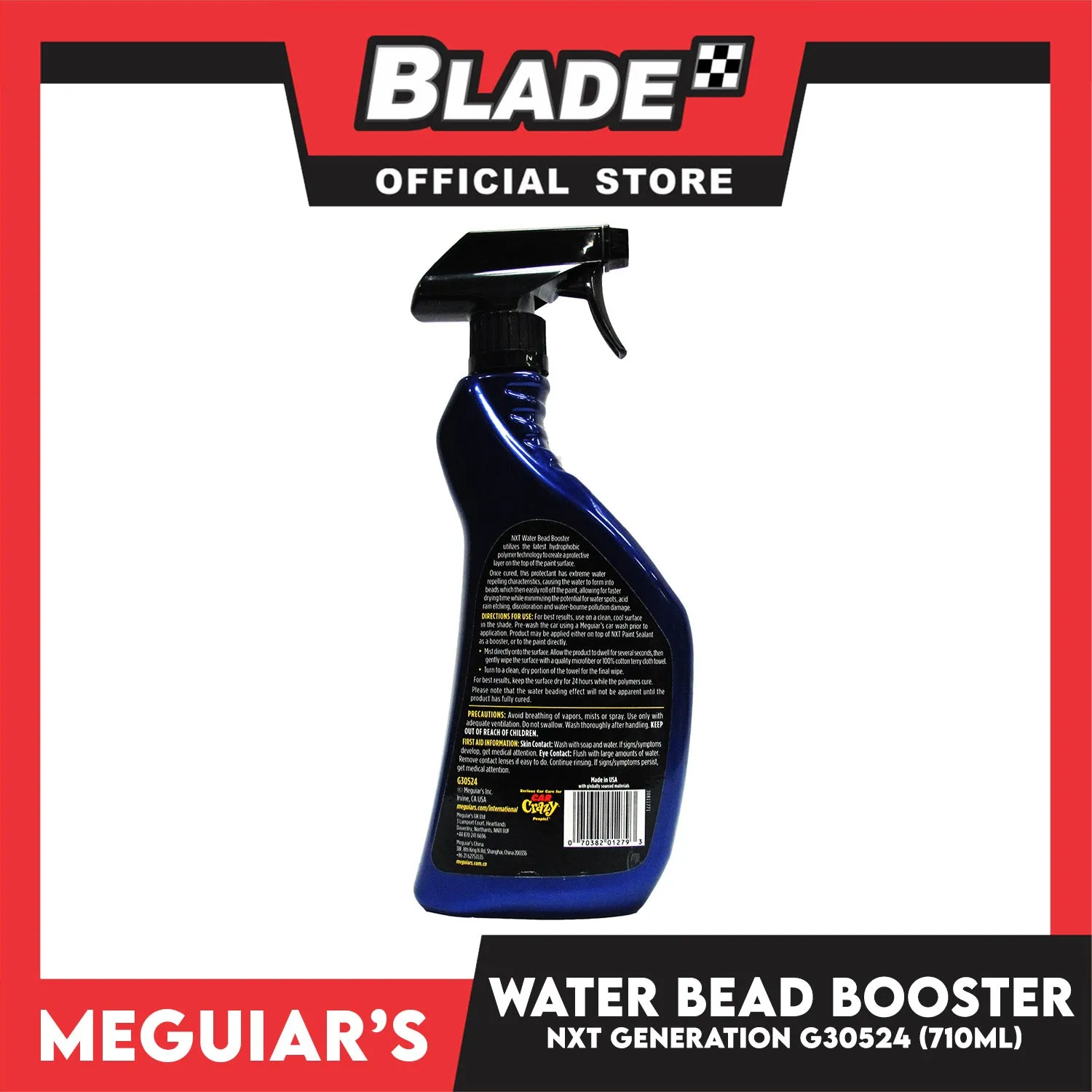 Meguiar's Nxt Generation Water Bead Booster G30524 710ml